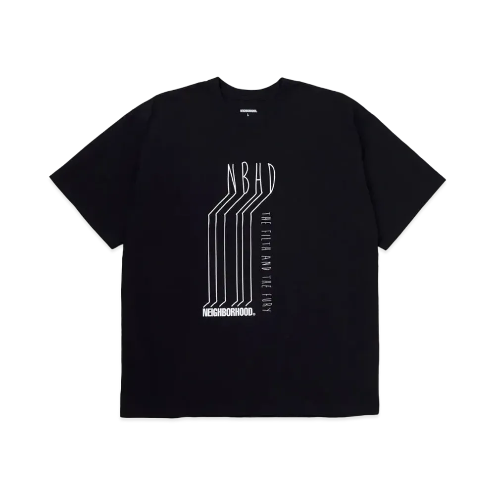NEIGHBORHOOD NH-15 / C-TEE . SS "Black"
