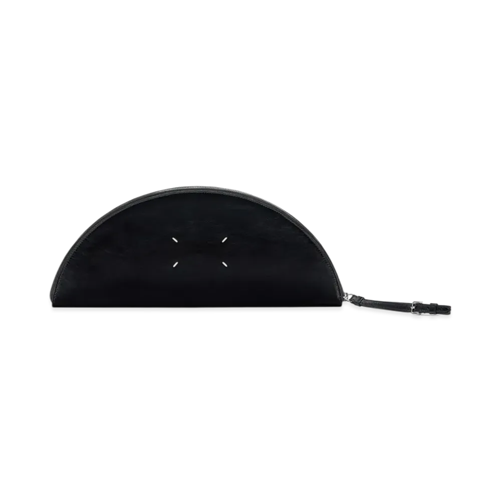 Maison Margiela Half Moon Leather Pouch "Black"