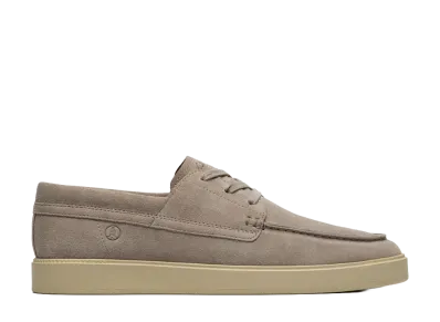 Clarks Lockford Boat "Grey Suede"