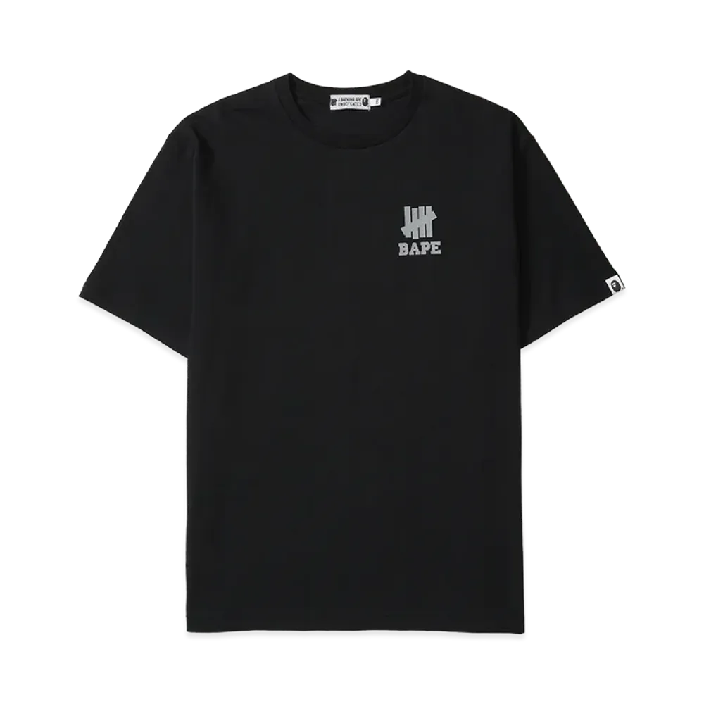 A BATHING APE / Undefeated Ape Head Tee "Black"