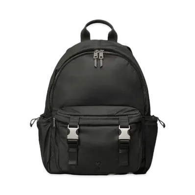 AMI PARIS Ami de Coeur Back Pack #1 "Black"