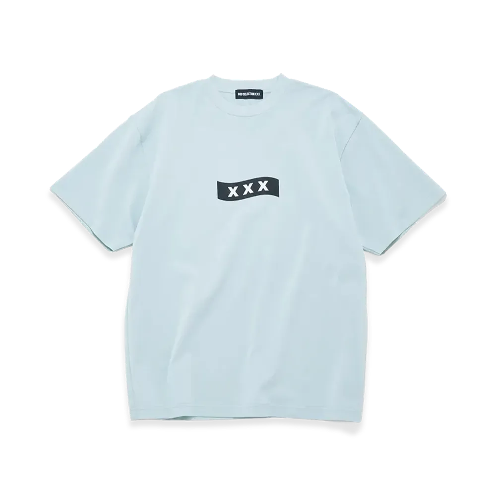 GOD SELECTION XXX Box Logo Tee GX-S26-ST-12 "Saxe"