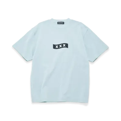GOD SELECTION XXX Box Logo Tee GX-S26-ST-12 "Saxe"