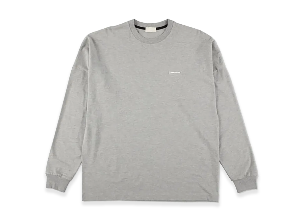 WIND AND SEA Oversized Tech L/S Tee "Gray"