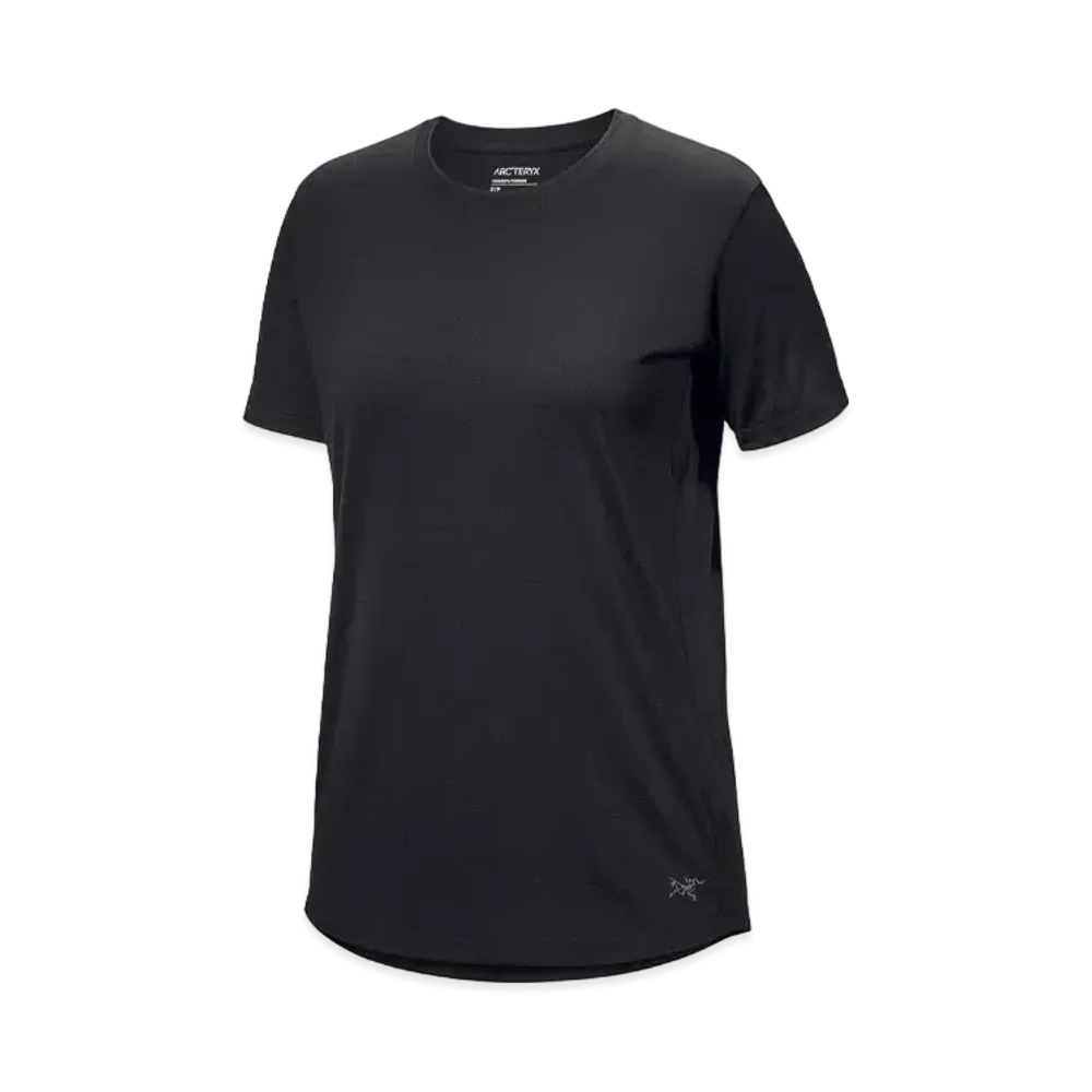 ARC'TERYX Women's Lana Merino Wool Crew Short Sleeve X000007443 "Black"