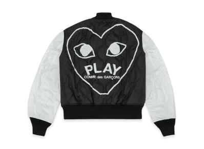 PLAY COMME des GARCONS Quilting Jacket "Black/White"