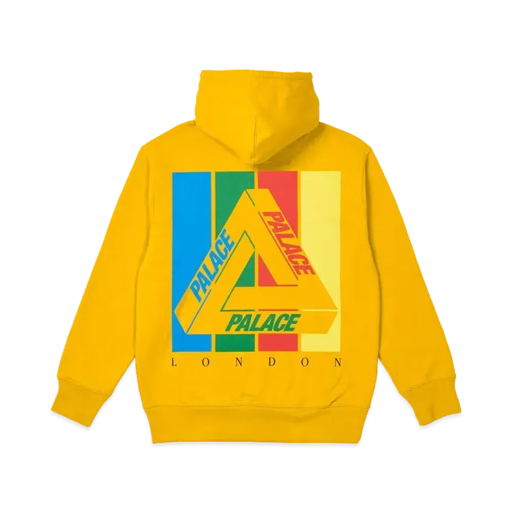 PALACE TRI-EMB HOOD "Yellow"