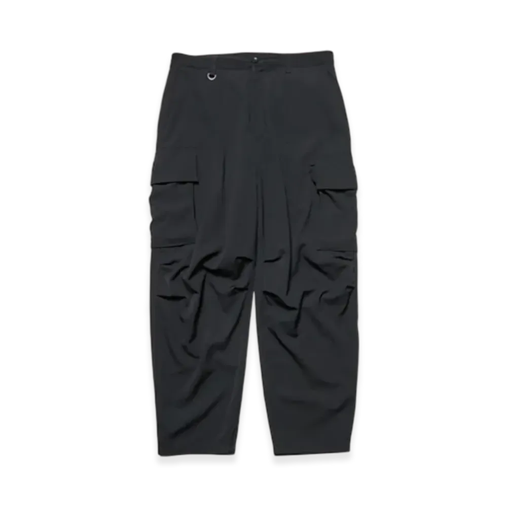 SOPHNET. Washer Wool Military Cargo Pants "Black"