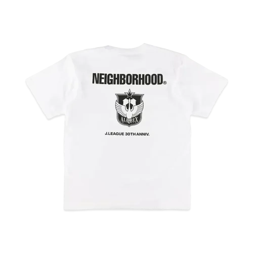 NEIGHBORHOOD x Albirex Niigata Collab Short Sleeved T-shirt "White"