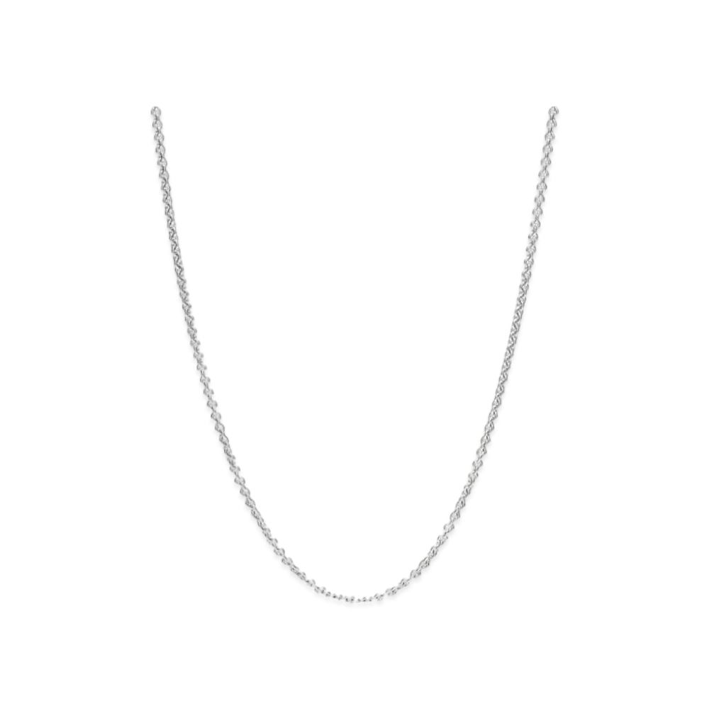 TOMWOOD Rolo Chain "Silver"