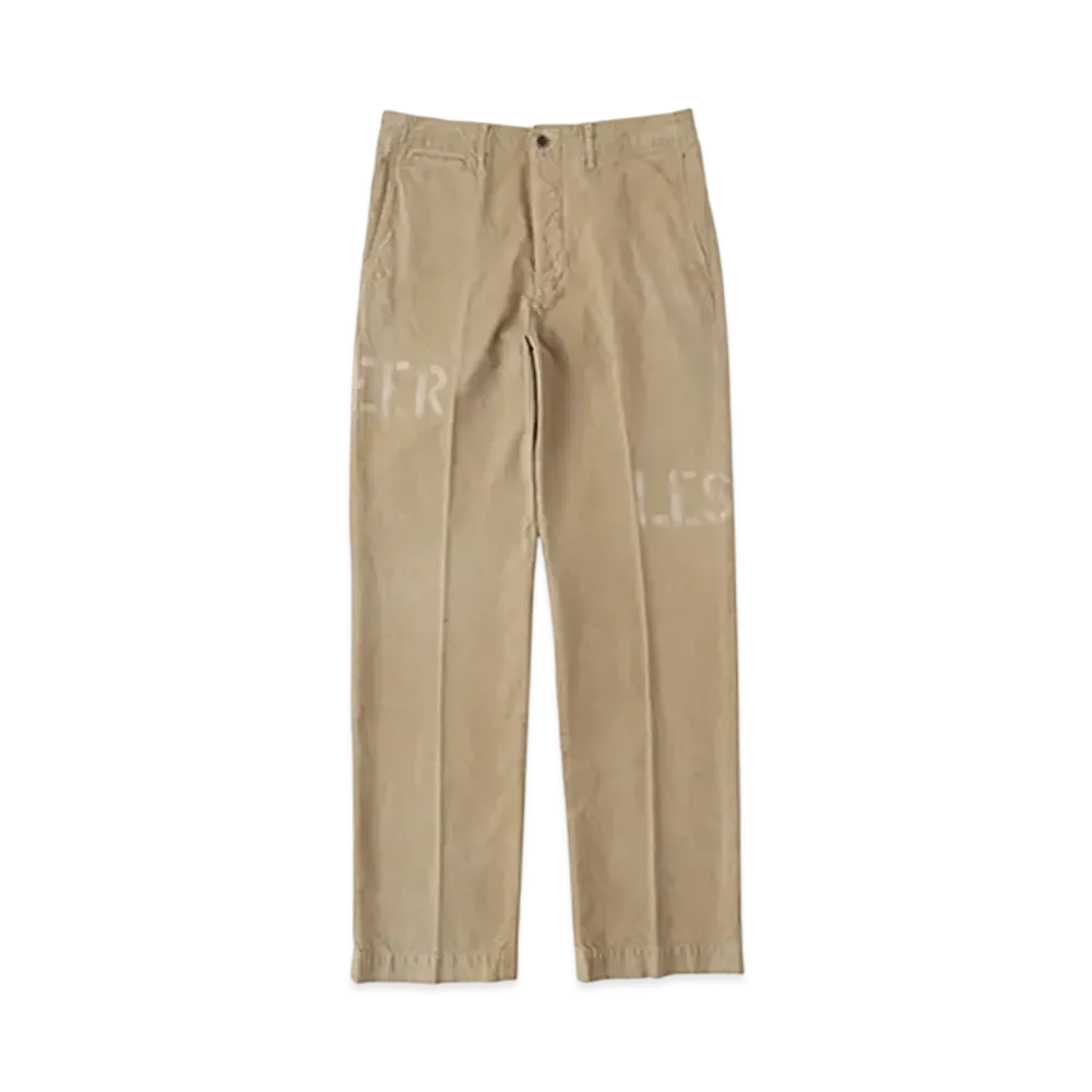visvim CHINO PANTS HW DMGD "Beige"