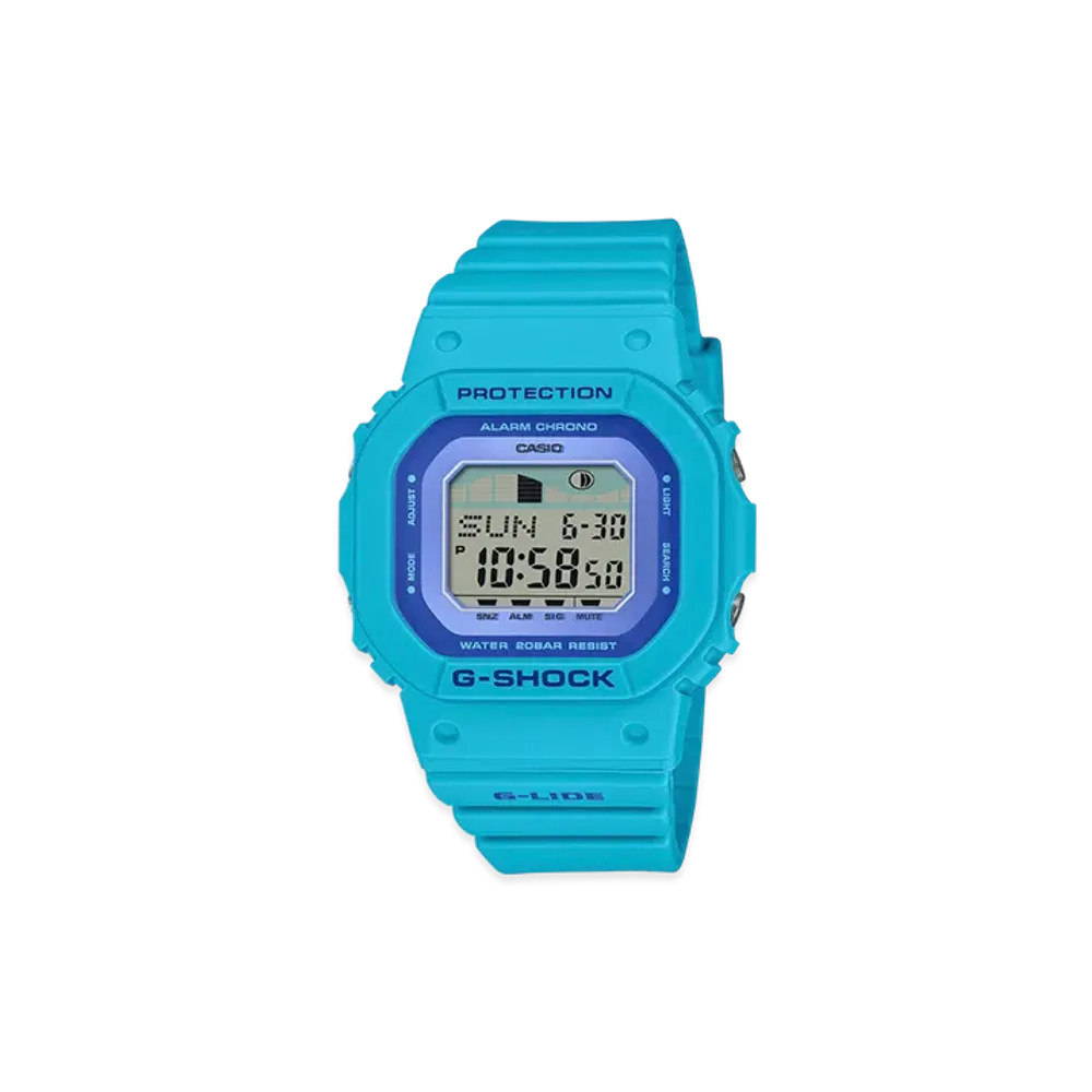 Casio G-Shock G-Lide L Watch With Tide Graph "Aqua"
