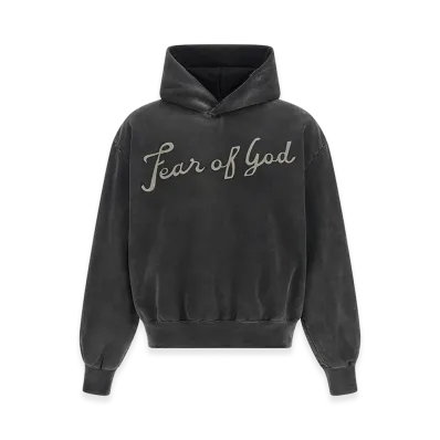 FEAR OF GOD '26' Hoodie "Black"