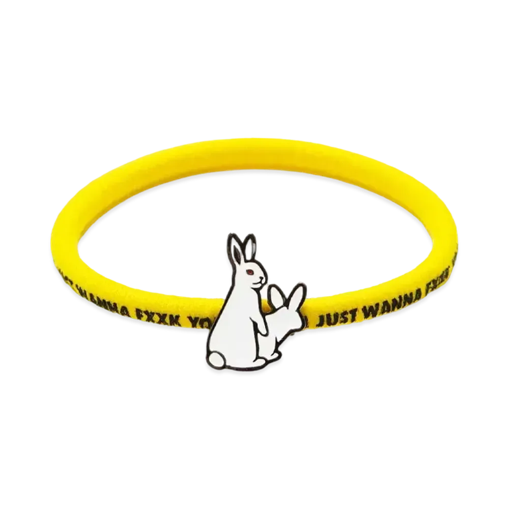 FR2 Fxxking Rabbits Hair Elastic "Yellow"