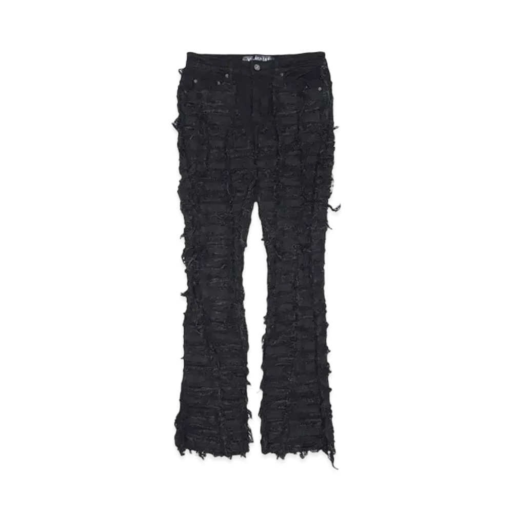 VALABASAS FURY STACKED BLACK "BLACK"