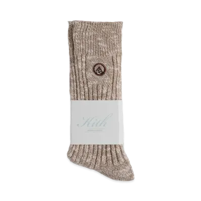 Kith Willet Marled Crew Socks "Gem"