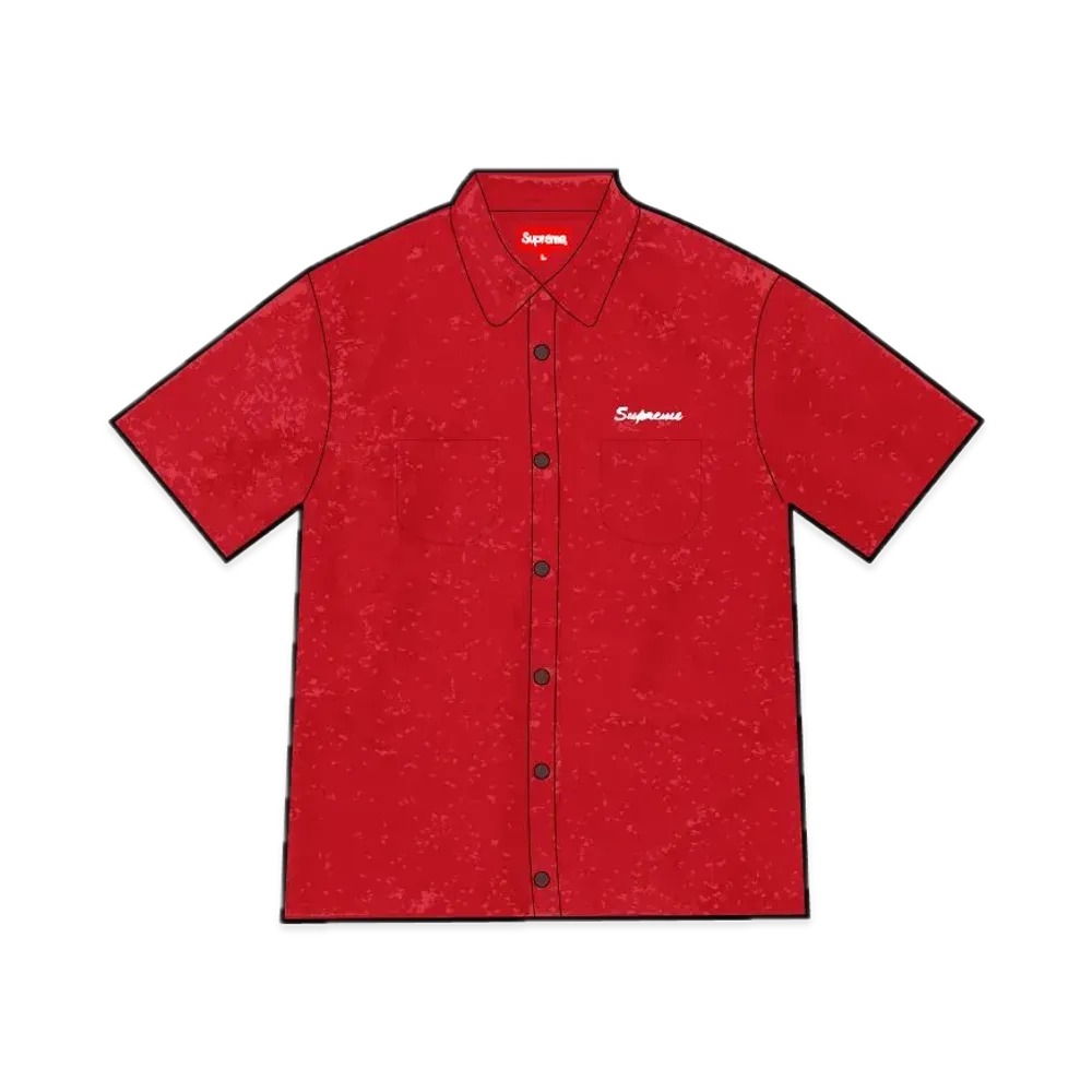 Supreme Lurex S/S Shirt "Red"
