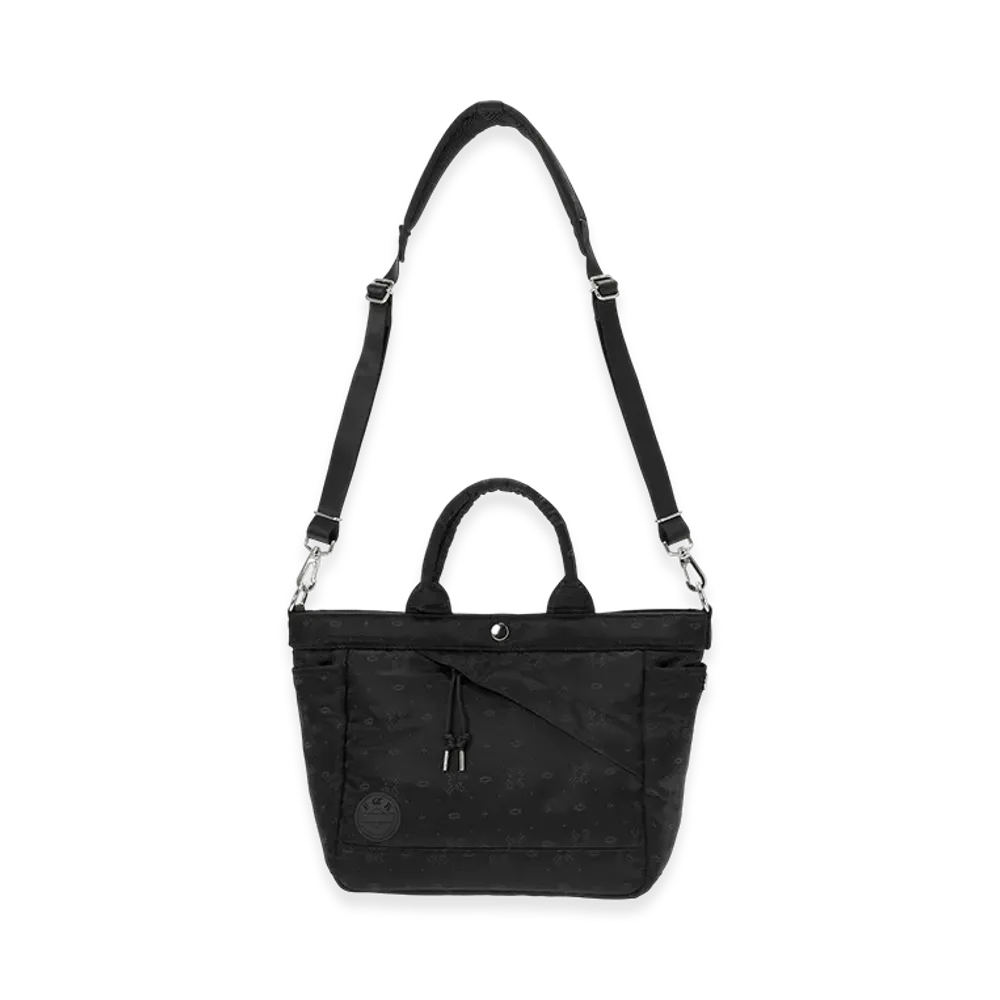 POTR Monogram 2Way Tote Bag "Black"