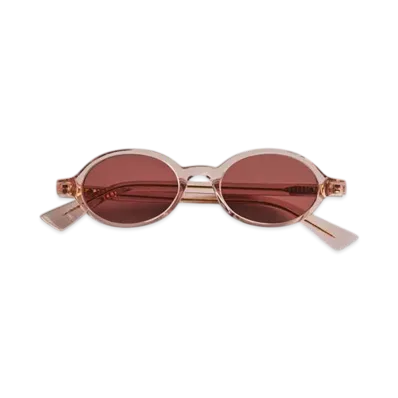 Bottega Veneta Classic Oval Sunglasses "Pink/Brown"