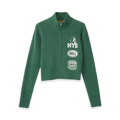 HYSTERIC GLAMOUR The New Hys Short Jersey "Green"