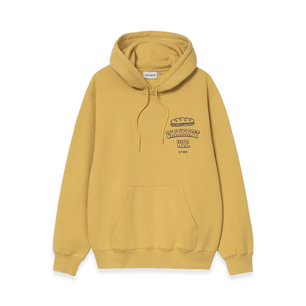 Carhartt WIP Hooded Sandwich Sweat "Suncrest/Purple"