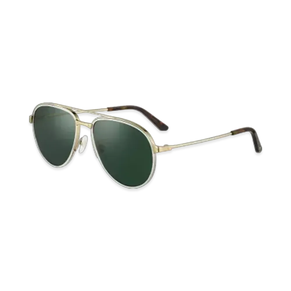 Cartier Santos de Cartier Sunglasses Polarized "Green"