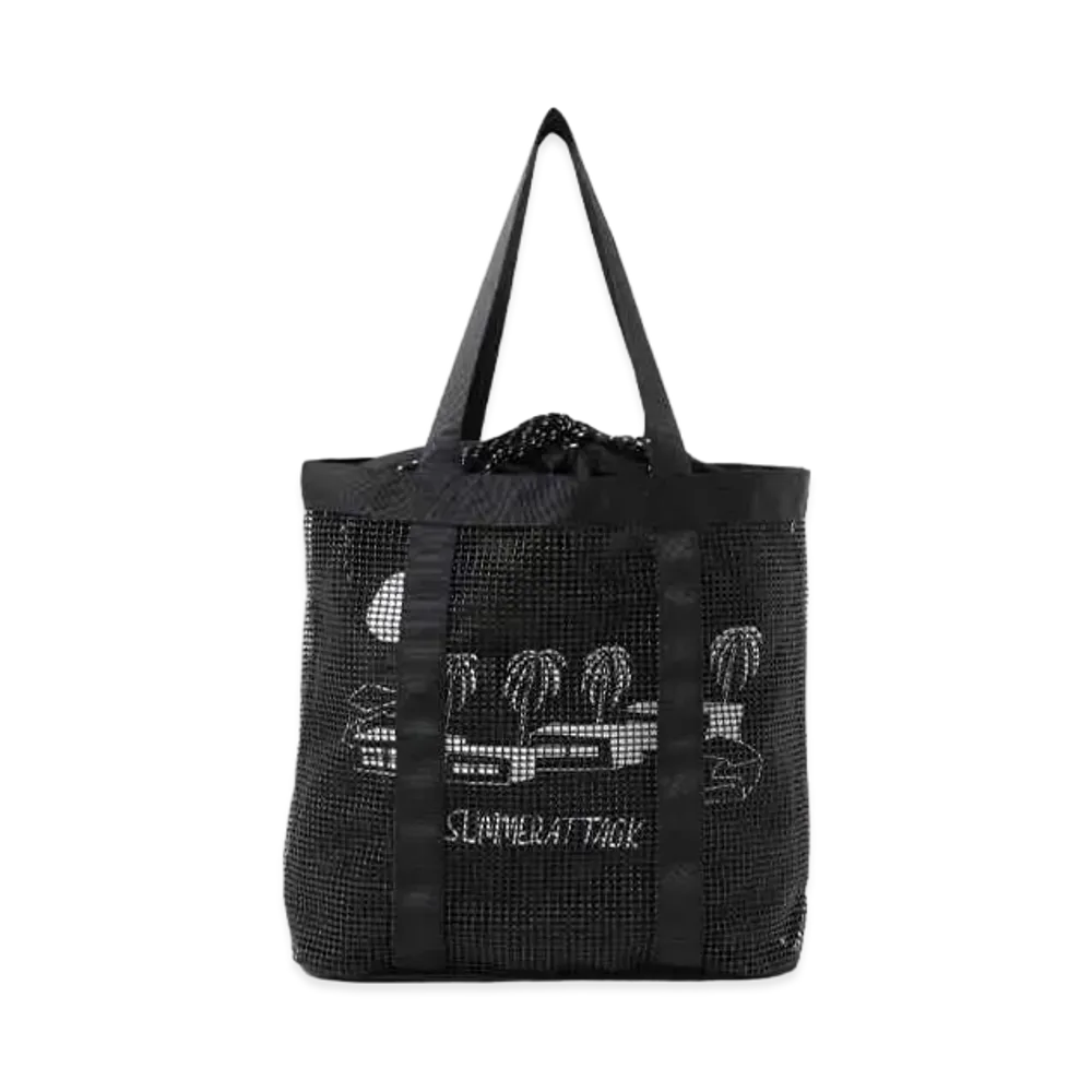 OGAWA YOHEI x BEAMS T / 3Way Mesh Tote "Black"