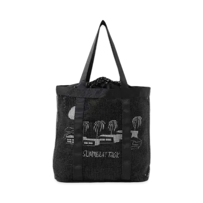 OGAWA YOHEI x BEAMS T / 3Way Mesh Tote "Black"