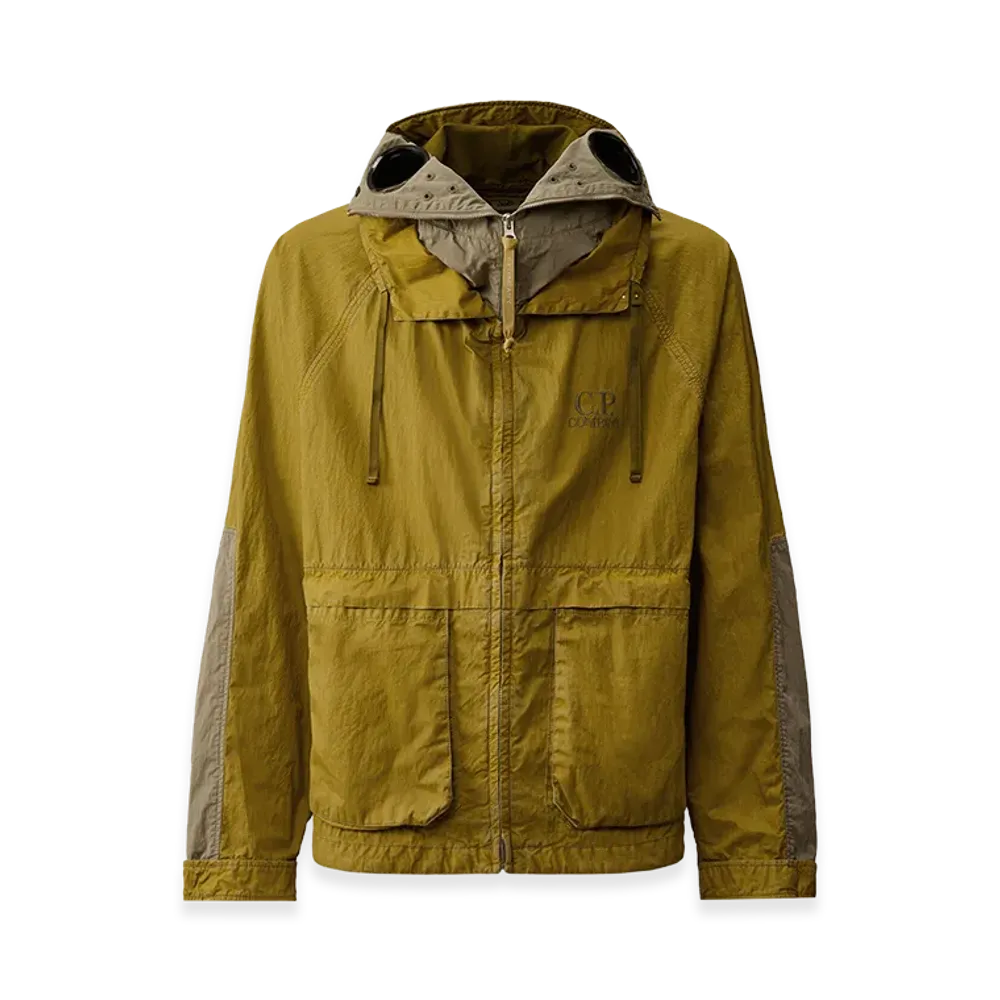 C.P. Company 50 Fili Wax Explorer Jacket "Antique MossYellow"