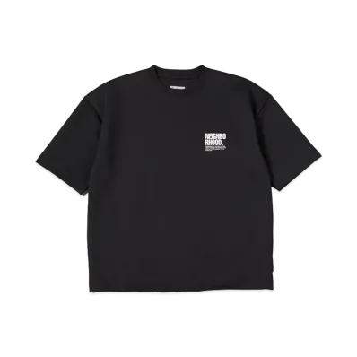 NEIGHBORHOOD JERSEY / E-CREW . SS "Black"