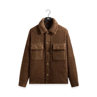 Kith Boucle Puffed Ace Shirt Jacket "Terra"