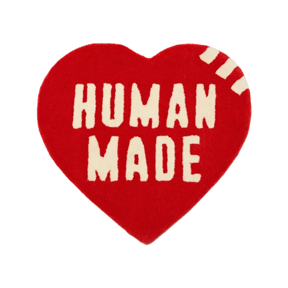 HUMAN MADE Heart Rug Medium "Red"