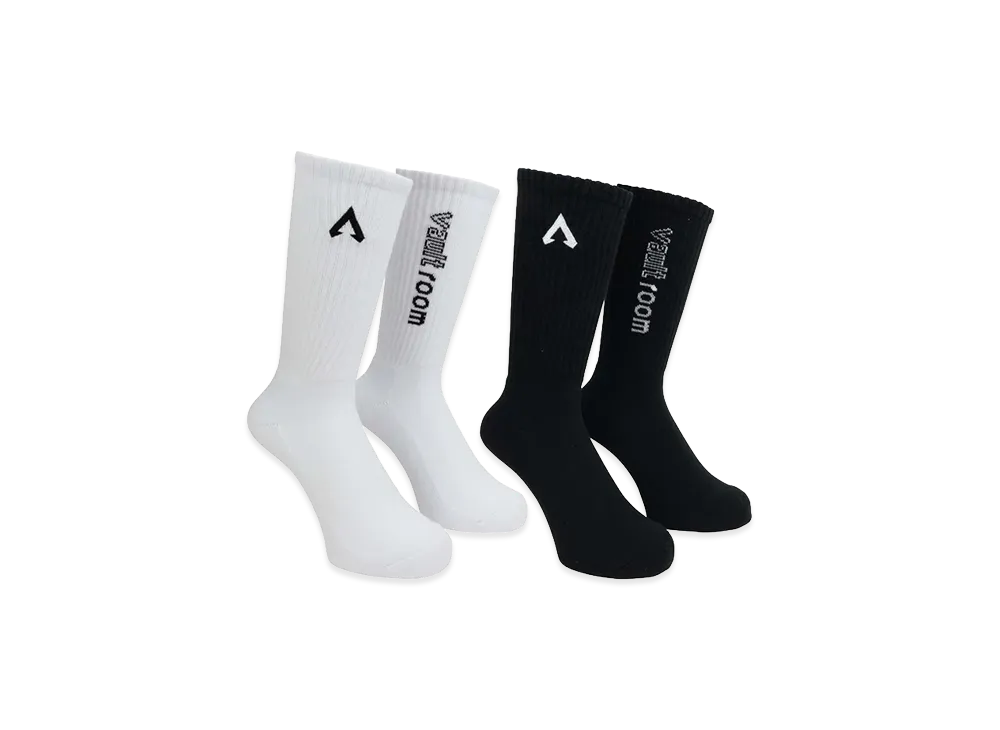 VAULTROOM x Apex Legends Logo Socks "Black/White"