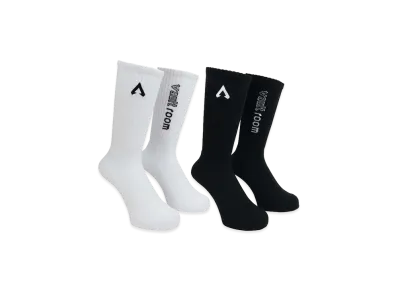 VAULTROOM x Apex Legends Logo Socks "Black/White"