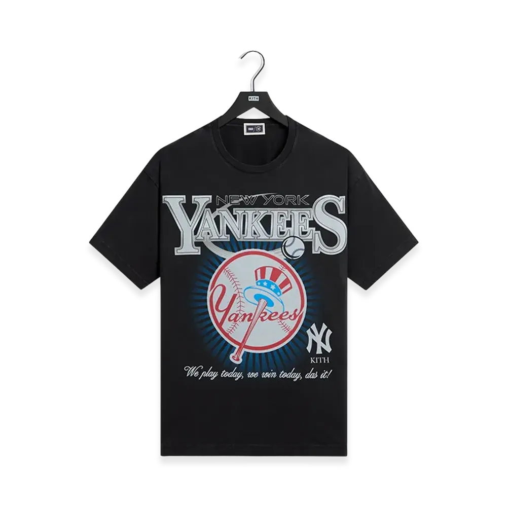 Kith x The New York Yankees Legacy Vintage Tee "Black"