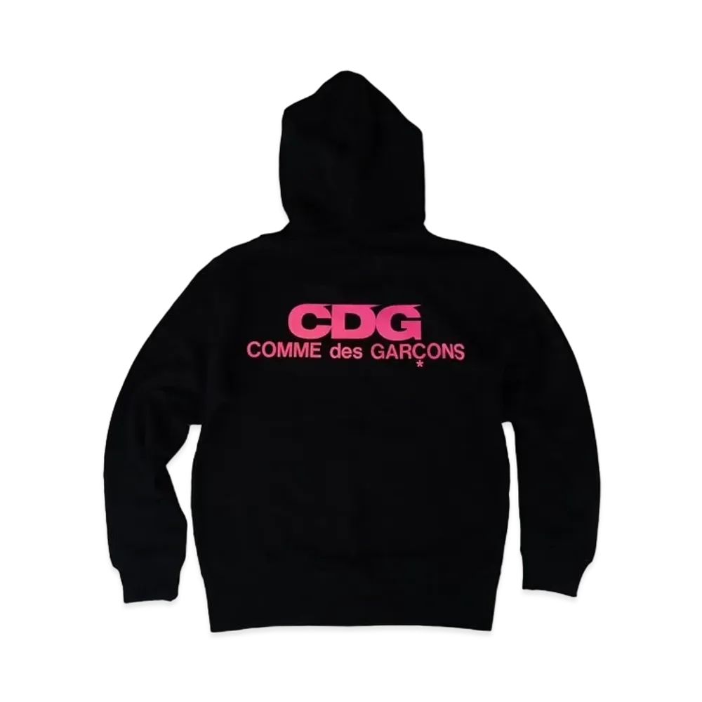 Comme des Garçons Zip Up Hoodie "Pink"