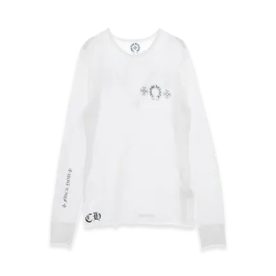 Chrome Hearts Horseshoe CH Plus Thermal L/S T-Shirt "White"