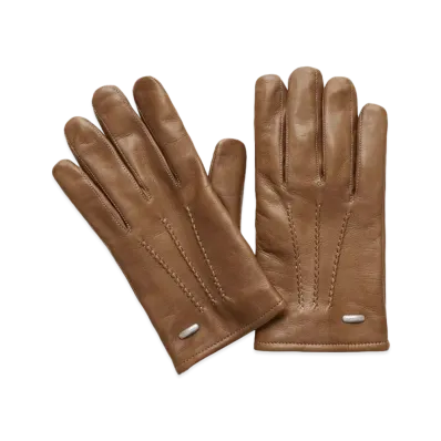 OUR LEGACY His Gloves Leather "Taupe"