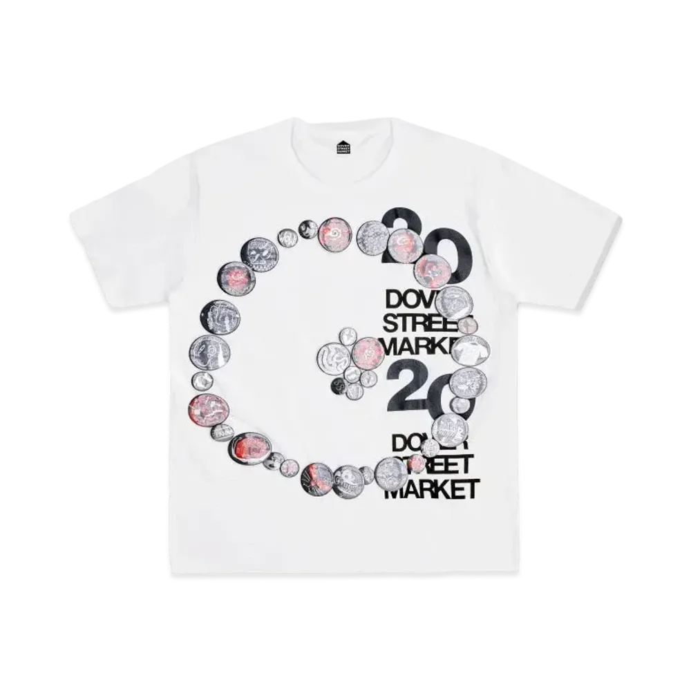 Dover Street Market London x Castro 20th Anniversary Tee "White"