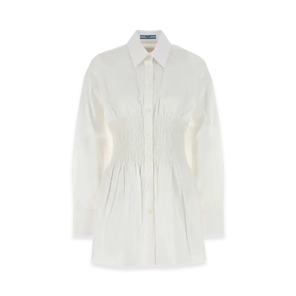 PRADA Women's Poplin Shirt "White"