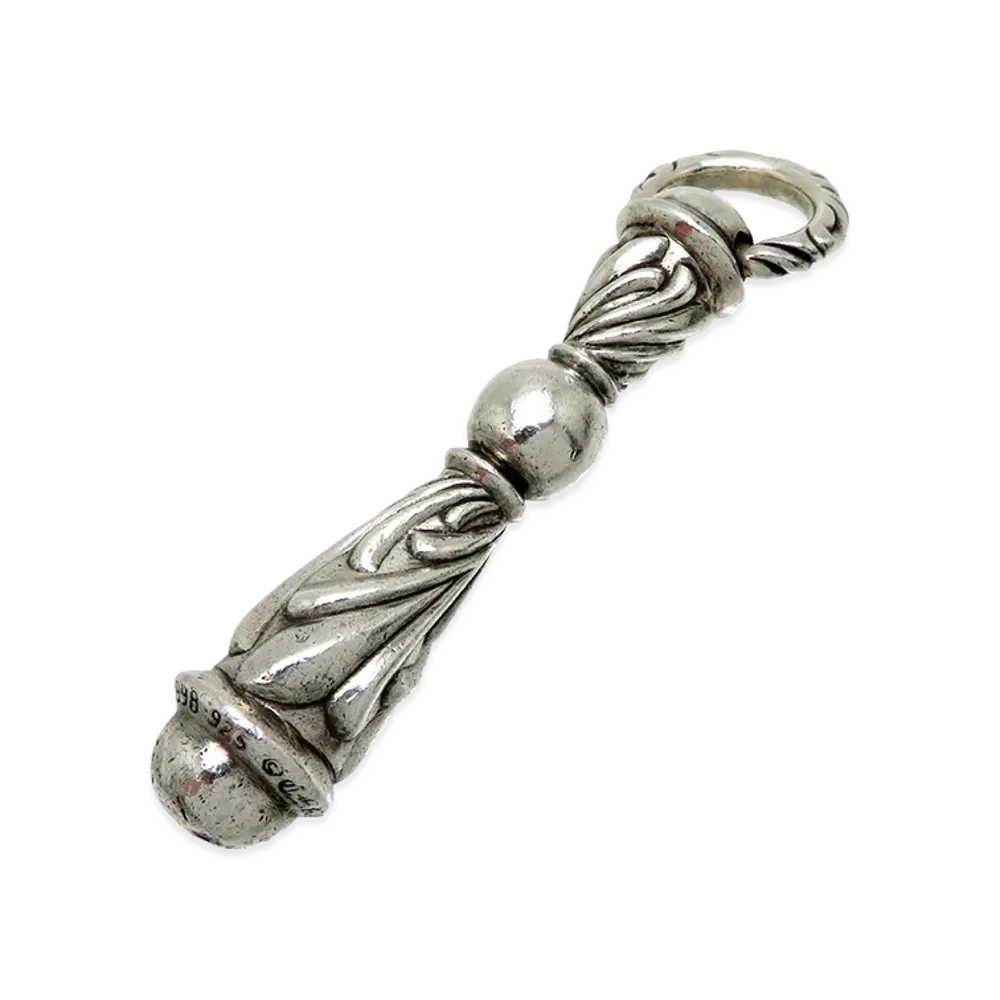 Chrome Hearts Large Campana Pendant Top "Silver"