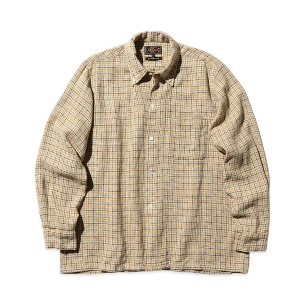 BEAMS Open B.D. Gunclub Mesh "Beige"