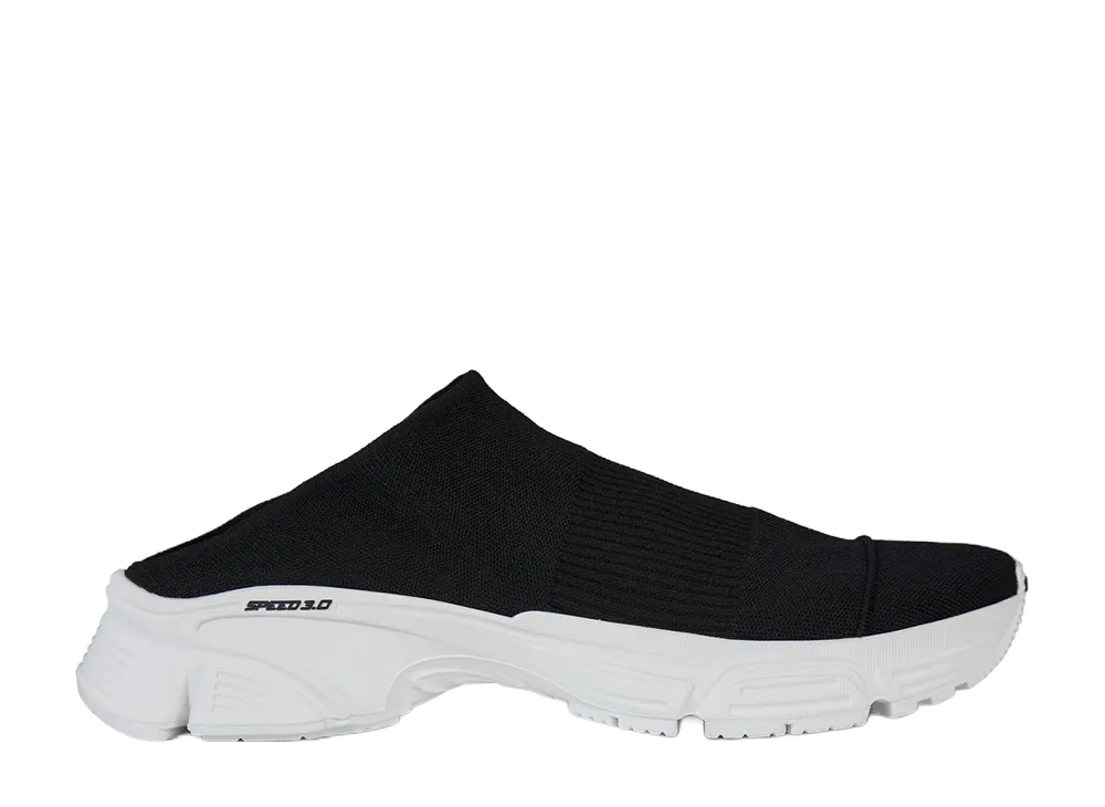 BALENCIAGA Speed 3.0 Monoc Sole Mules "Black/White"