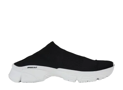 BALENCIAGA Speed 3.0 Monoc Sole Mules "Black/White"
