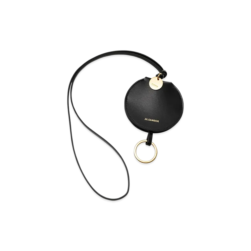 Jil Sander Round Key Case "Black"