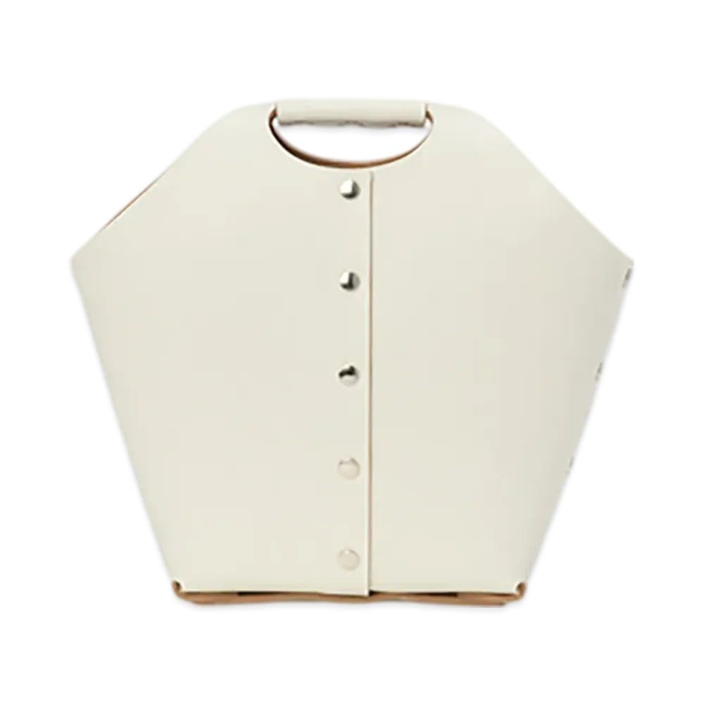 Hender Scheme Assemble Cage Bag Small "White"