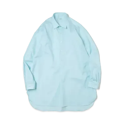 A.PRESSE Pullover Granpa Shirt "Mint"