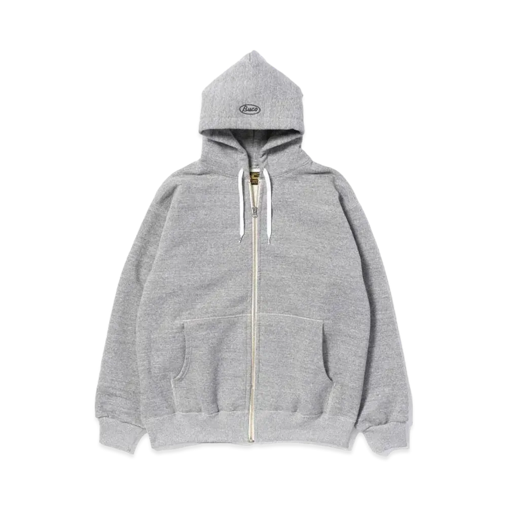 THE REAL McCOY'S Buco F/Z Parka Sweatshirt "Medium Grey"
