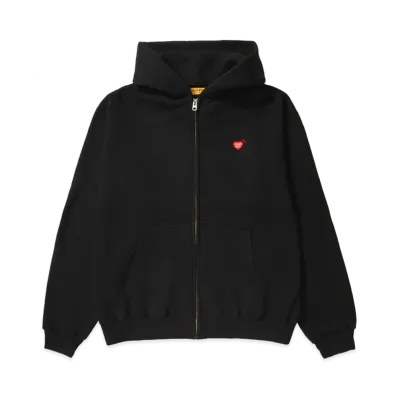 HUMAN MADE Classic Zip-Up Sweat Hoodie "Black"