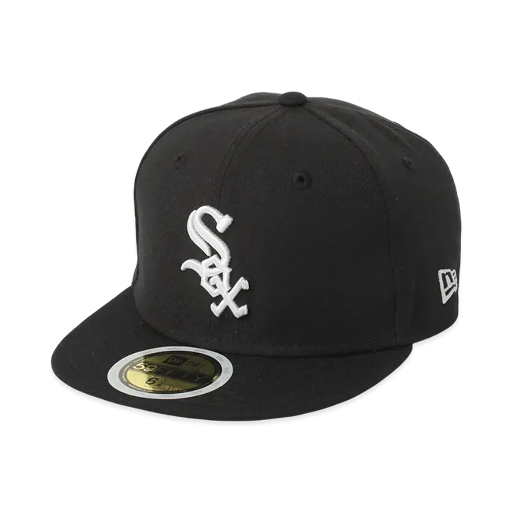 NEW ERA 59Fifty Authentic Chicago White Sox "Black"